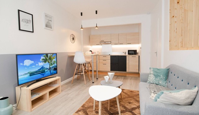 Studio Roudadoux city center + parking
