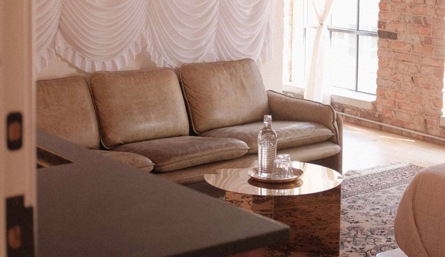 Studio Seven · Designer Retreat with Wet Bar