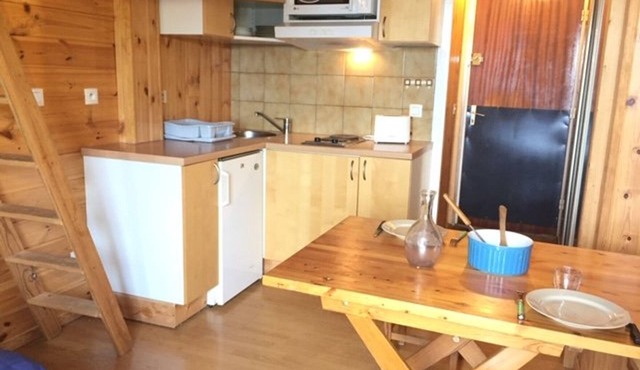 Studio Ski-In/Ski-Out, 2 Guests, Central Risoul Location