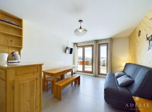 Studio spacieux rénové, exposition sud, proche des pistes - FR-1-398-669