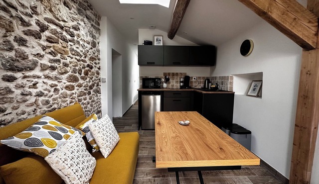 Studio T1 with courtyard