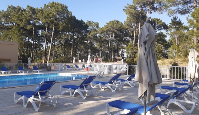 Studio T2, Carcans Maubuisson, Terrace, Pool near Lacanau