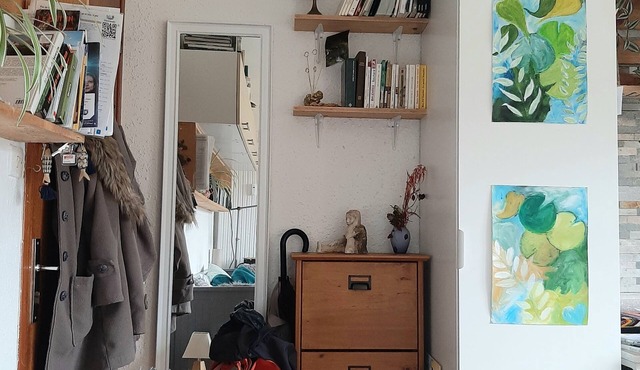 Studio Très Lumineux Avec Belle Vue, Très Bien Agencé, Exposition sud Ouest