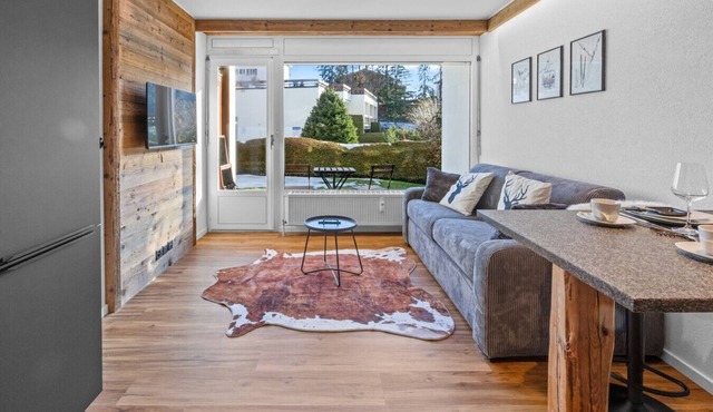 Studio type chalet plein centre