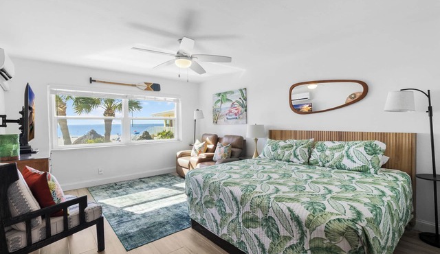 Studio Unit Facing Beach 2nd Fl - Surf Song #227