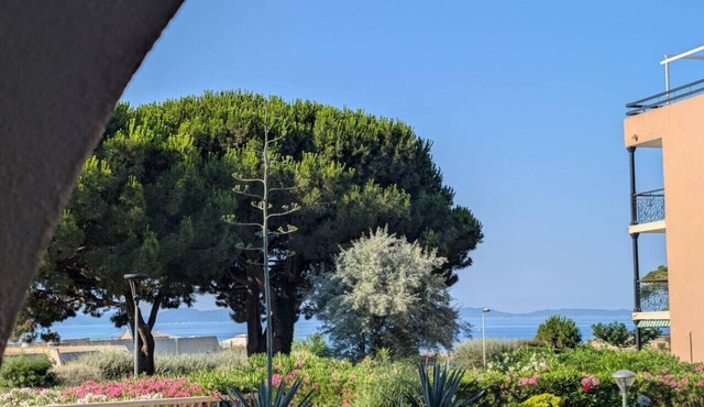 Studio Vue d`or - 50 m de la plage de Miramar