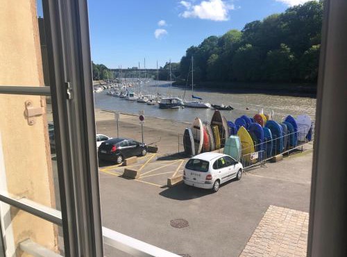 studio vue sur le Port saint Goustan classé 3 étoiles!