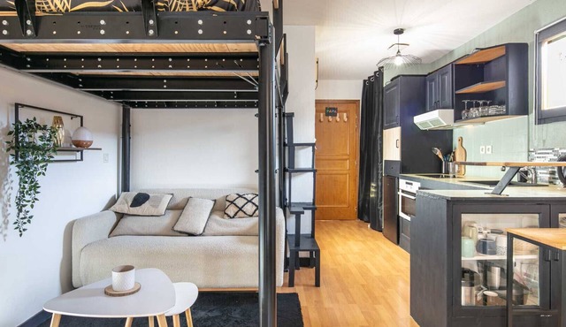Studio welcoming 2 people - Balcony - Swimming pool