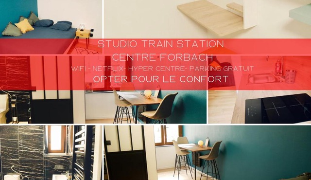 Studio - WIFI - Train Station - Love Bridgi home