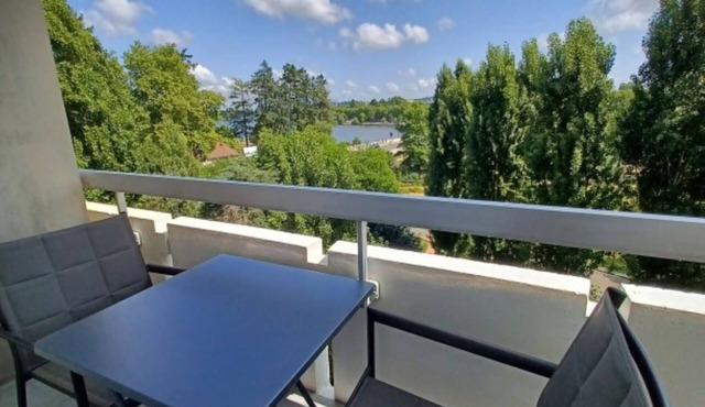 Studio with a beautiful view