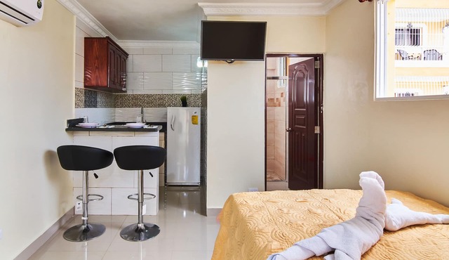Studio with Kitchenette -Corales del Sur–Ole Las Américas-Megacentro- Aeropuerto