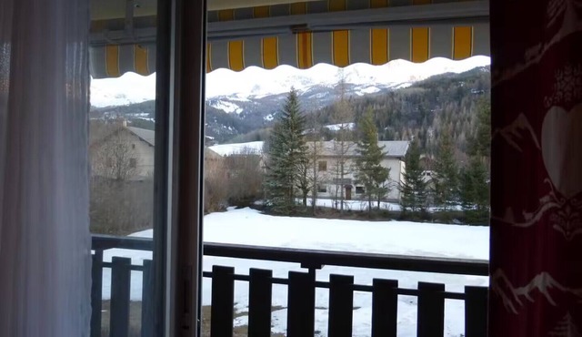 Studio with mountain view in Barcelonnette