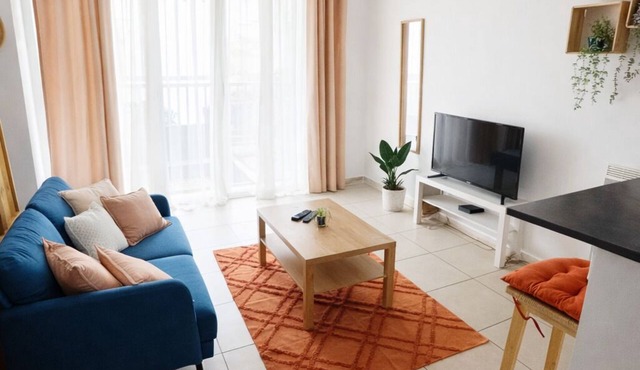 Studio with terrace & Wifi - Near Montpellier center