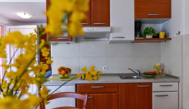 Studio with terrace and air conditioning