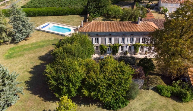 Stunning 18th Century Charentais Logis with Swimming Pool near Cognac