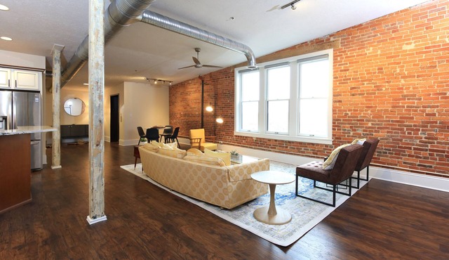 Stunning 2-bedroom, 2-bath loft with elevator!