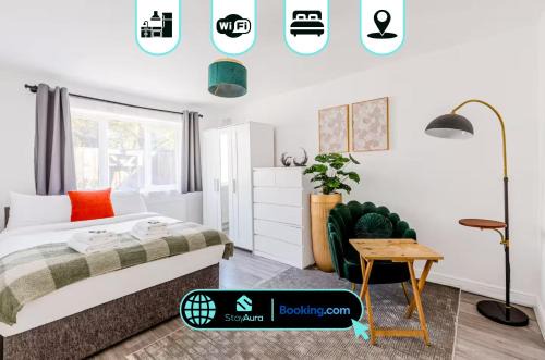 Stunning 2 Bedroom, 5 min walk to Hanger Lane Station