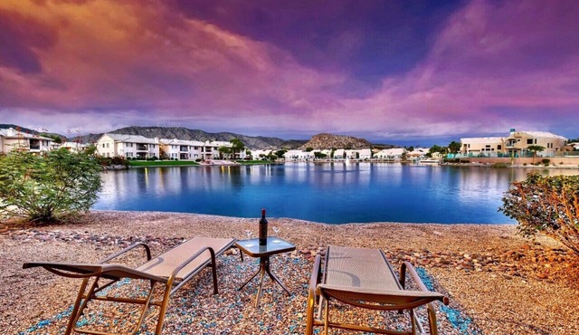 Stunning 2 Bedroom Lakefront with Incredible Views. Senior Friendly Single Level