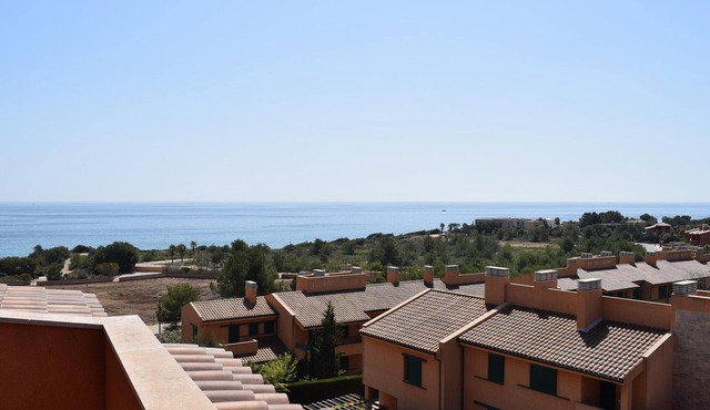 Stunning 3-Bedroom Duplex with Pool, Terrace & Parking Near Pristine Beaches