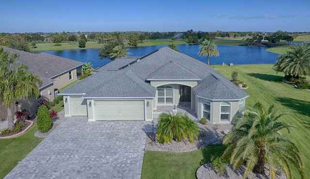 Stunning 3BR 2BA with heated pool and water view