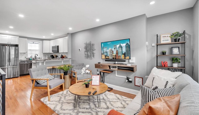 ★ Stunning 3BR Modern Charm in South Philly ★