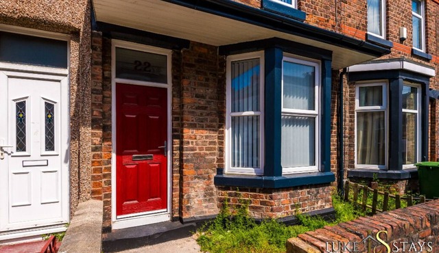 ◑Stunning 5 Bed House ◑Wifi ◑Yard ◑ Wallasey◑