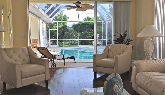 Stunning 5 Star Luxury Vacation Home, Private Golden Beach and Heated Pool