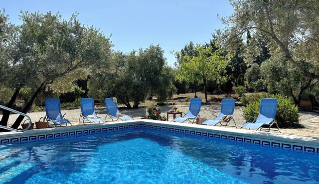 Stunning Andalusian Farmhouse. Privare saltwater Pool. 3-Hectare Olive Estate.