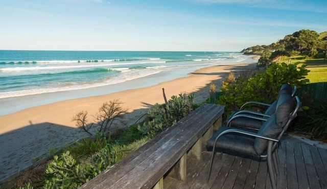 Stunning Absolute Beachfront Wainui House