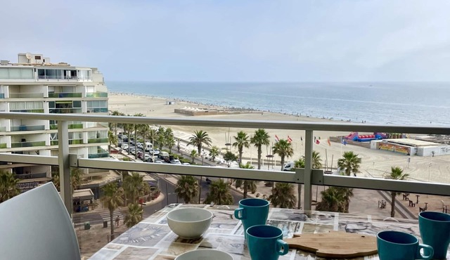 Stunning apartment with AC and terrace in Canet-en-Roussillon
