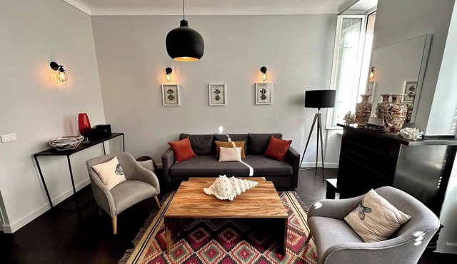 Stunning apartment in the Gold Square of Nice!