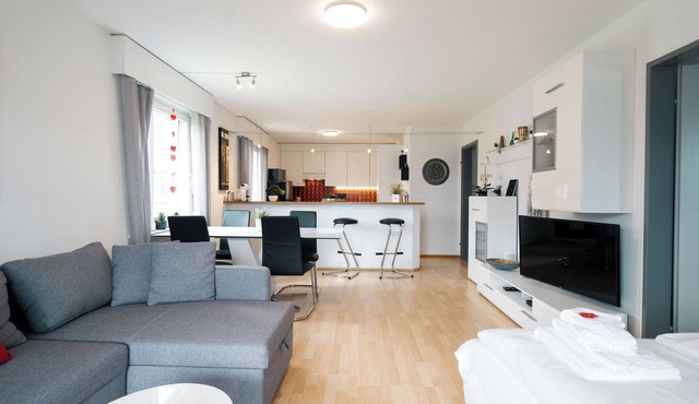 "Stunning Apartment with Panoramic Views in Beautiful Amden, Switzerland!"