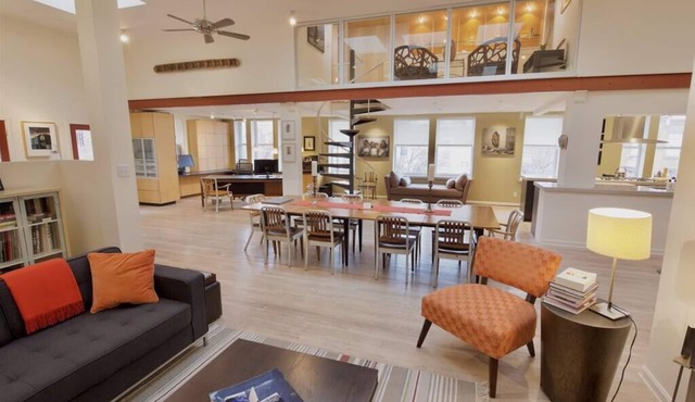 Stunning Art Filled Loft With Abundant Natural Light!