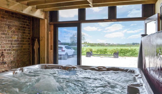 Stunning barn conversion with hot tub.