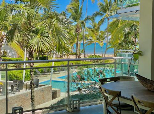 Stunning Beachfront Condo With Private Beach, Las Terrenas-El Limón