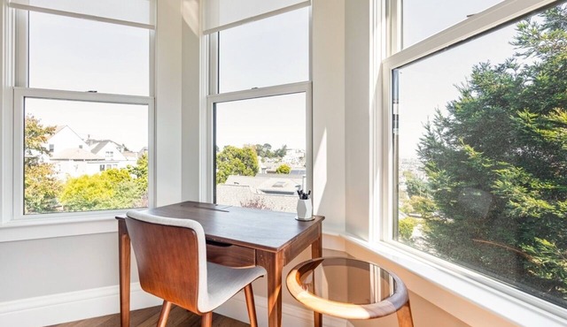 Stunning BRAND NEW renovated 3-bedroom Victorian townhome in vibrant Noe valley