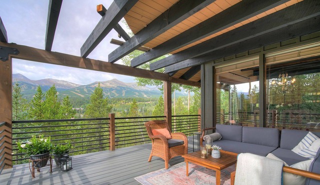 Stunning Breckenridge home with ski area views from almost every room!