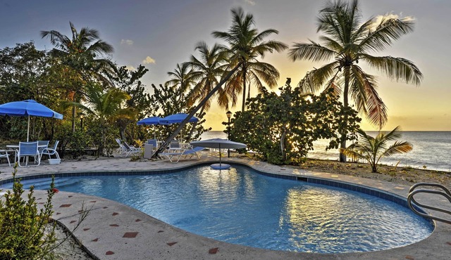 Stunning Caribbean Beachfront Villa on St. Martin!