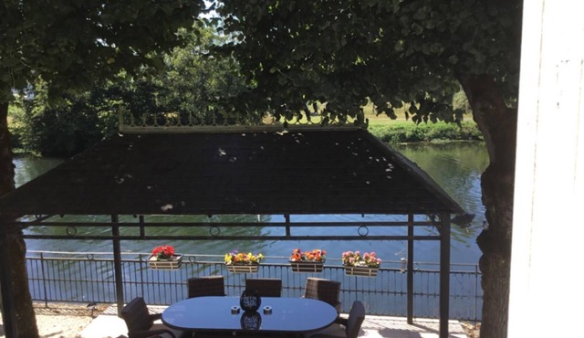 Stunning Chateau on the river bank in Saint Astier