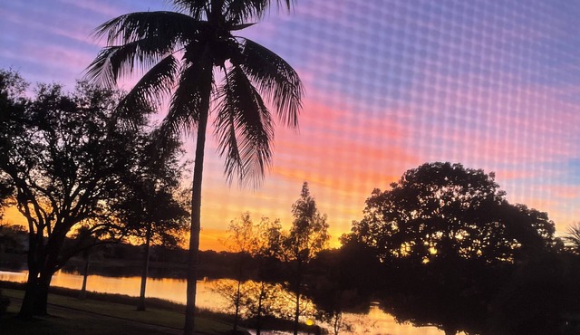 Stunning condo in naples, florida. lake side view with spectacular sun downs.
