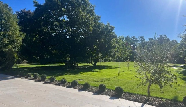 Stunning contemporary oak-framed village barn