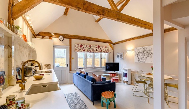 Stunning detached barn set in a peaceful location.