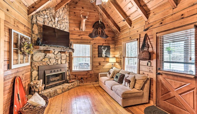 Stunning Ellijay Cabin w/Community Amenities