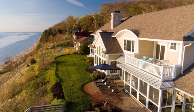 Stunning Estate on Lake Michigan
