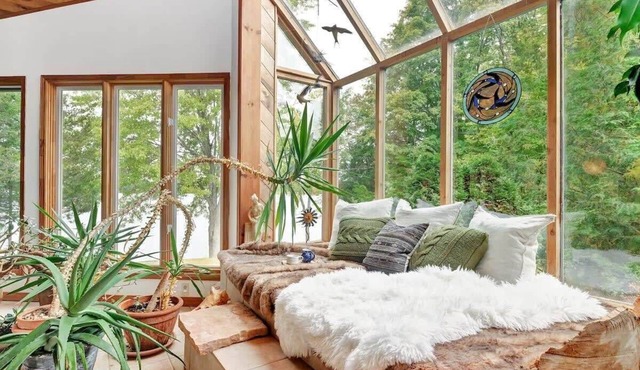 Stunning European waterfront escape with hot tub