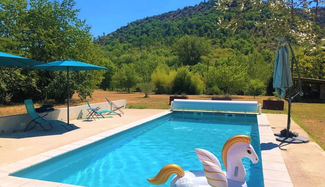 Stunning family house with swimming pool, South Ardèche