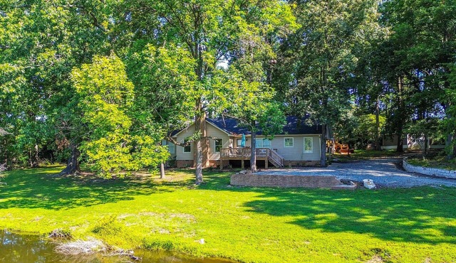 Stunning Greensboro Home w/Deck & Pond View!