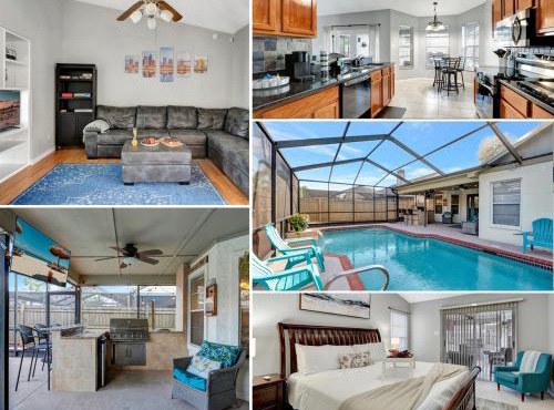 Stunning Heated Pool House for 10 in Brandon, FL