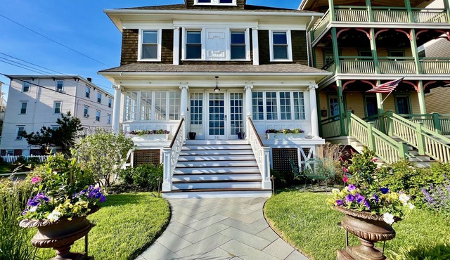 Stunning historic home on 1st beach block w/Lake and Ocean views!