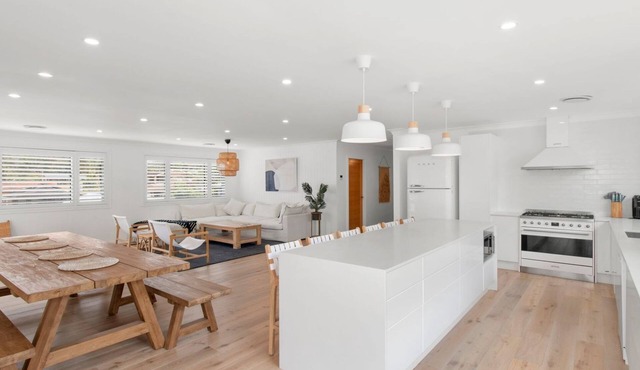 Stunning home 350 metres from the beach.